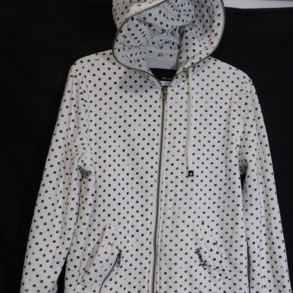 Hurley, small, s, zip front sweatshirt, hoodie